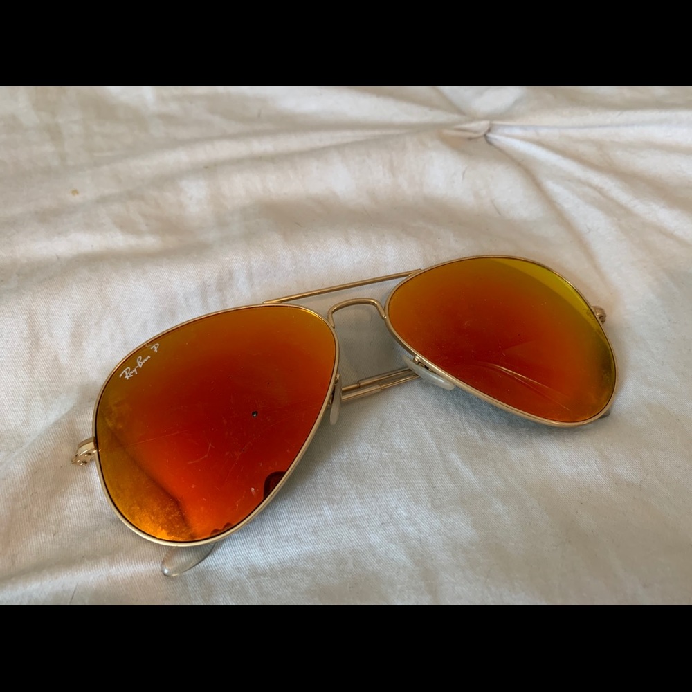 Red Tint Ray Bans